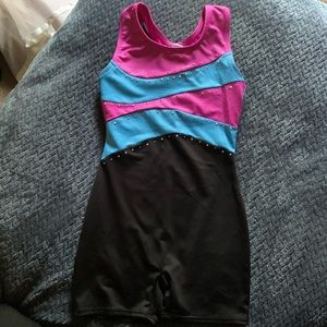 Girls Gymnastics Biketard